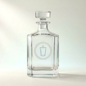Faceted Whiskey Decanter