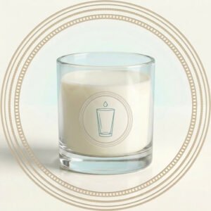 Glass Candle Vessel