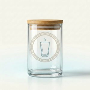 Bamboo-Lid Canister