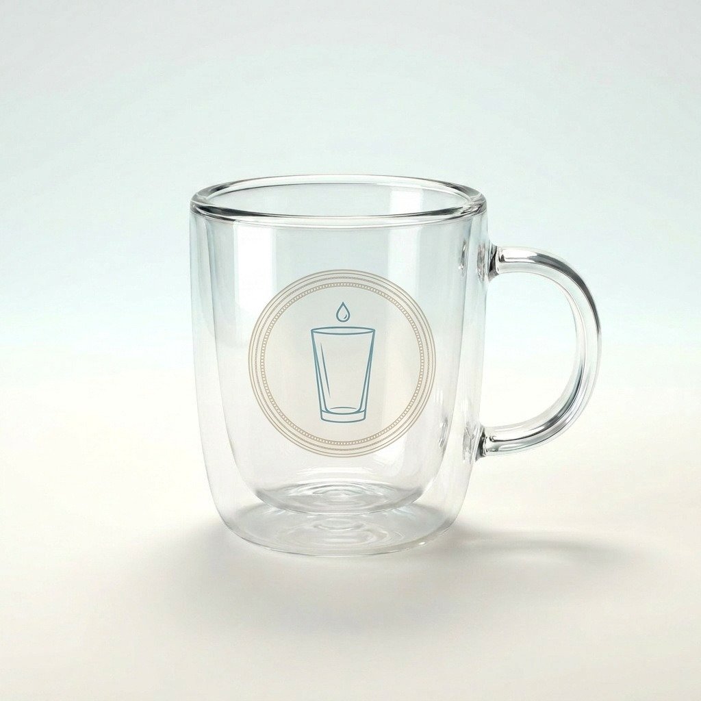 Double-Wall Glass Mug