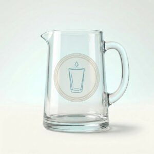 Classic Glass Pitcher
