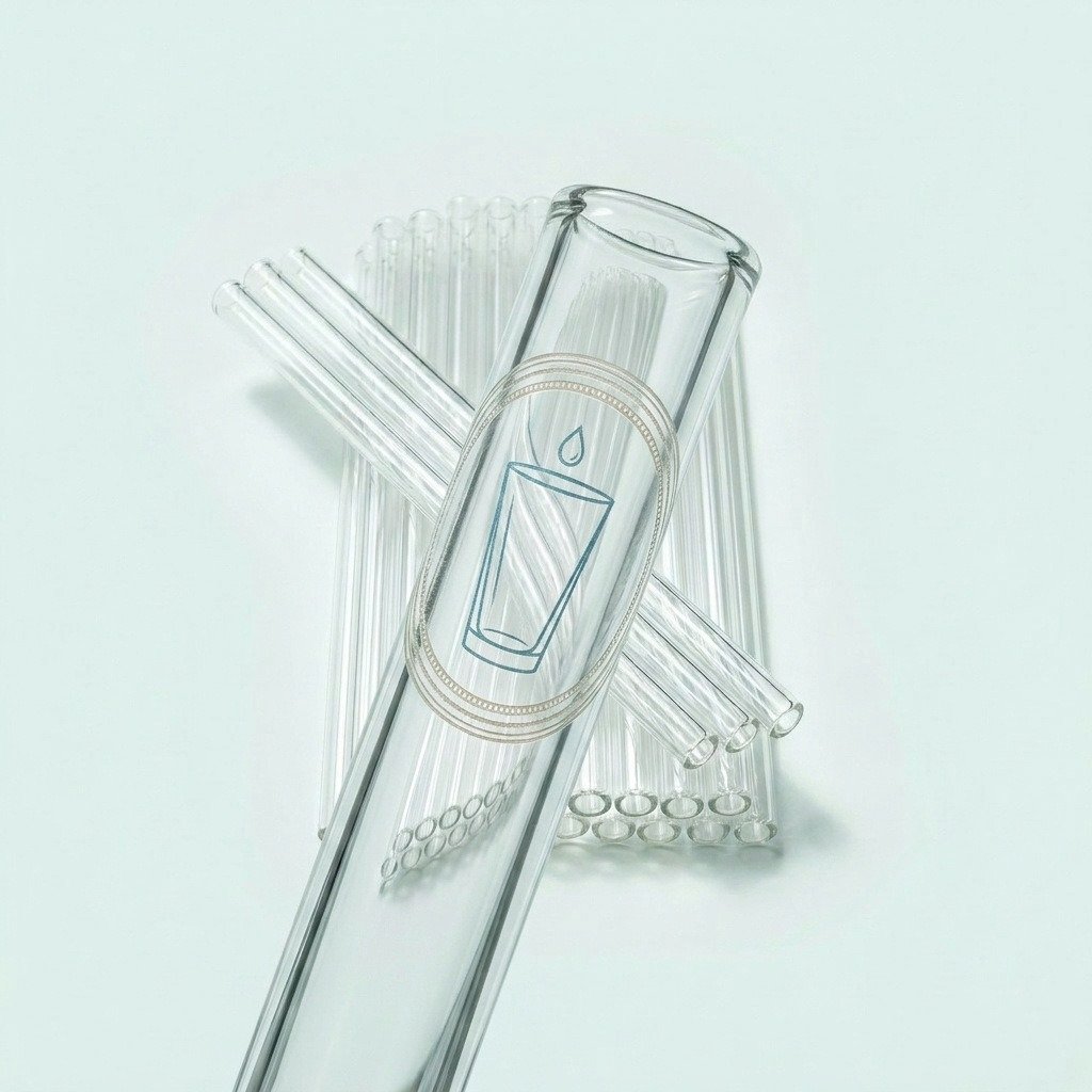 Reusable Glass Straws (8)